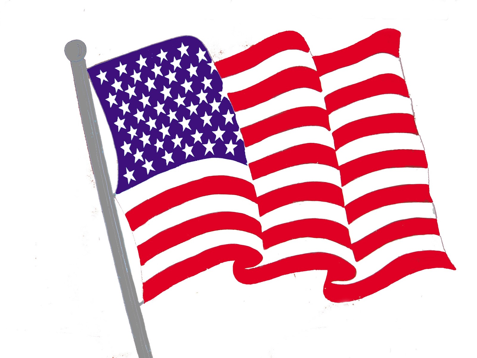 Usa Flag Pictures Free   Clipart Best