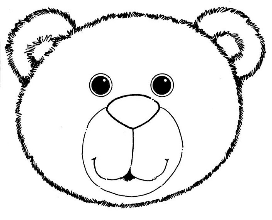 Bear Face Clip Art   Cliparts Co
