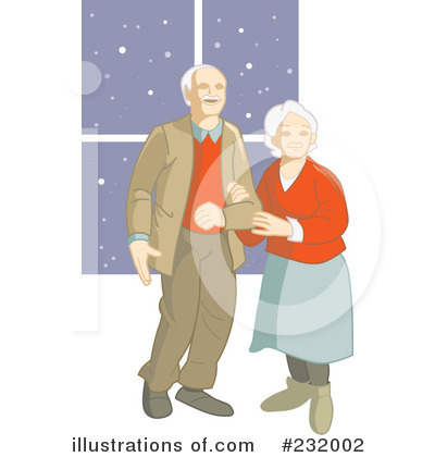 Elderly Clipart  232002 By Frisko   Royalty Free  Rf  Stock    