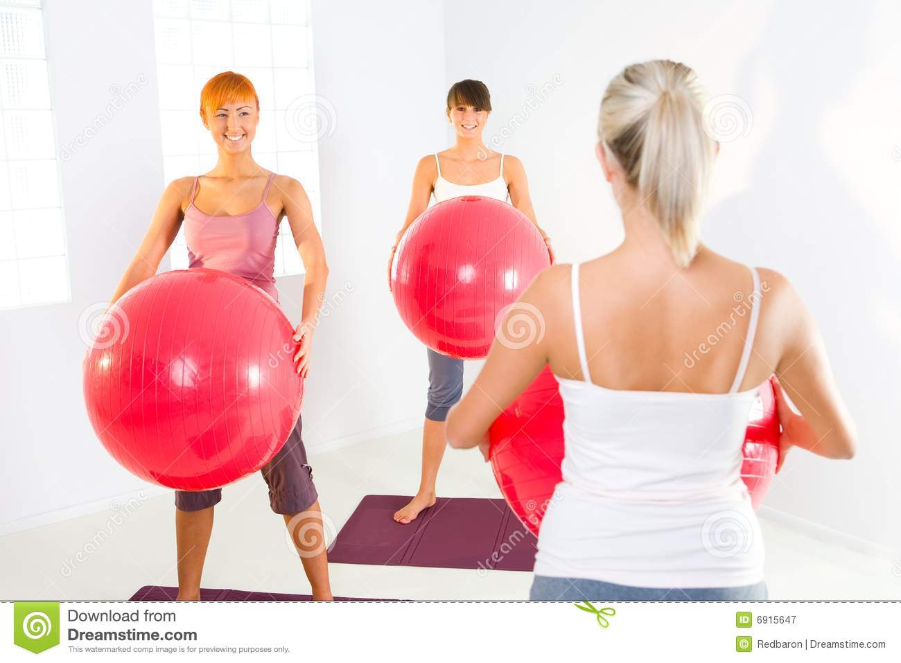 Fitness Women Royalty Free Stock Photography   Image  6915647