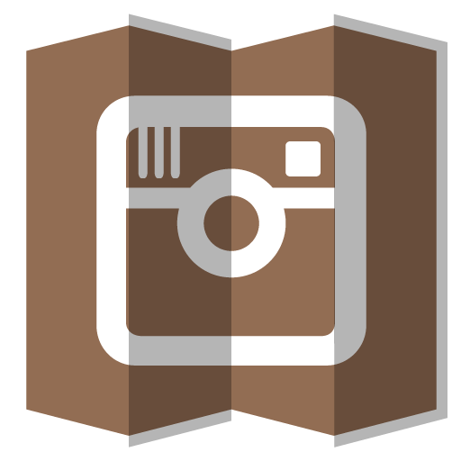 Folded Paper Instagram Icon Png Clipart Image   Iconbug Com