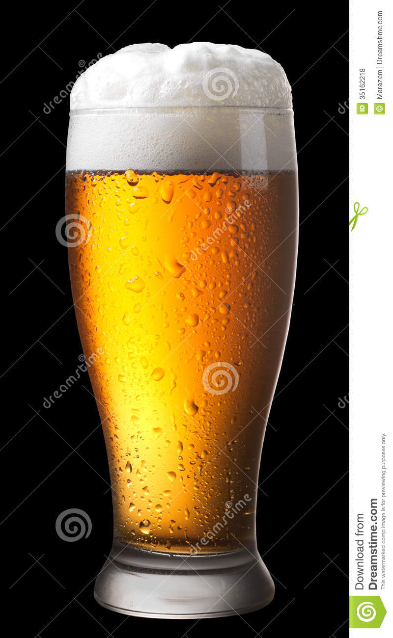 Glass Of Beer Royalty Free Stock Photos   Image  35162218