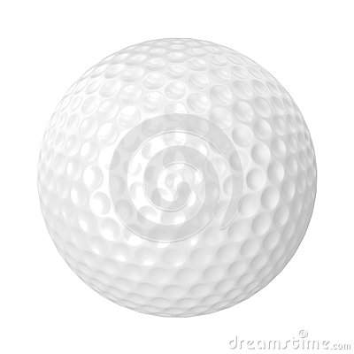 Golf Ball   Isolated On White Or Transparent Background  Additional