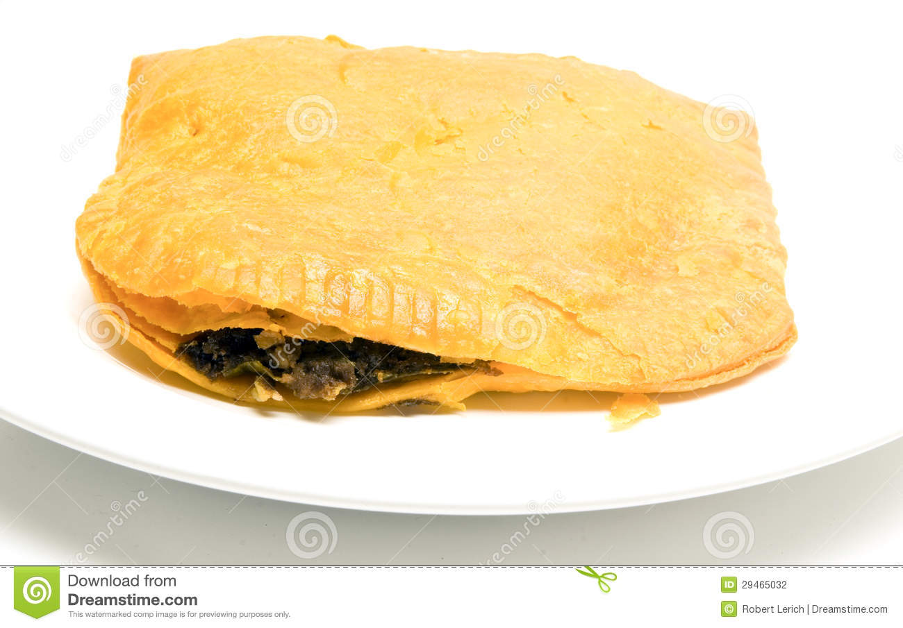 Jamaican Beef Pattie Patty Fried Pastry Food Stock Photography   Image