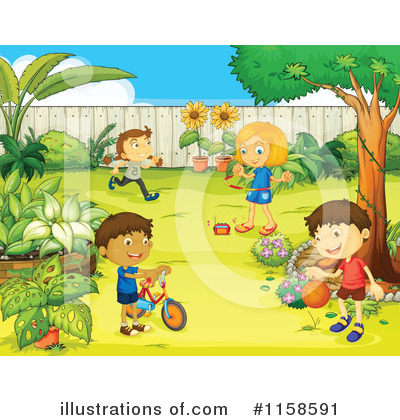 Play Outside Clip Art More Clip Art Illustrations Of