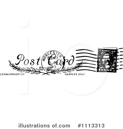 Postcard Clip Art