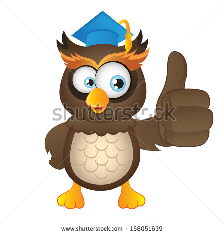       Reading Owl Clipart  School Owl Clipart  Wise Owl Clipart