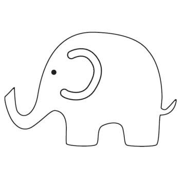     Stamps   Pinterest   Elephant Template Elephants And Templates