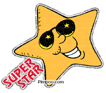 Super Star Glitter Graphic