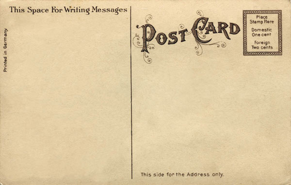 Vintage Post Card Clip Art
