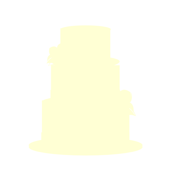 Yellow Wedding Cake Clip Art At Clker Com   Vector Clip Art Online