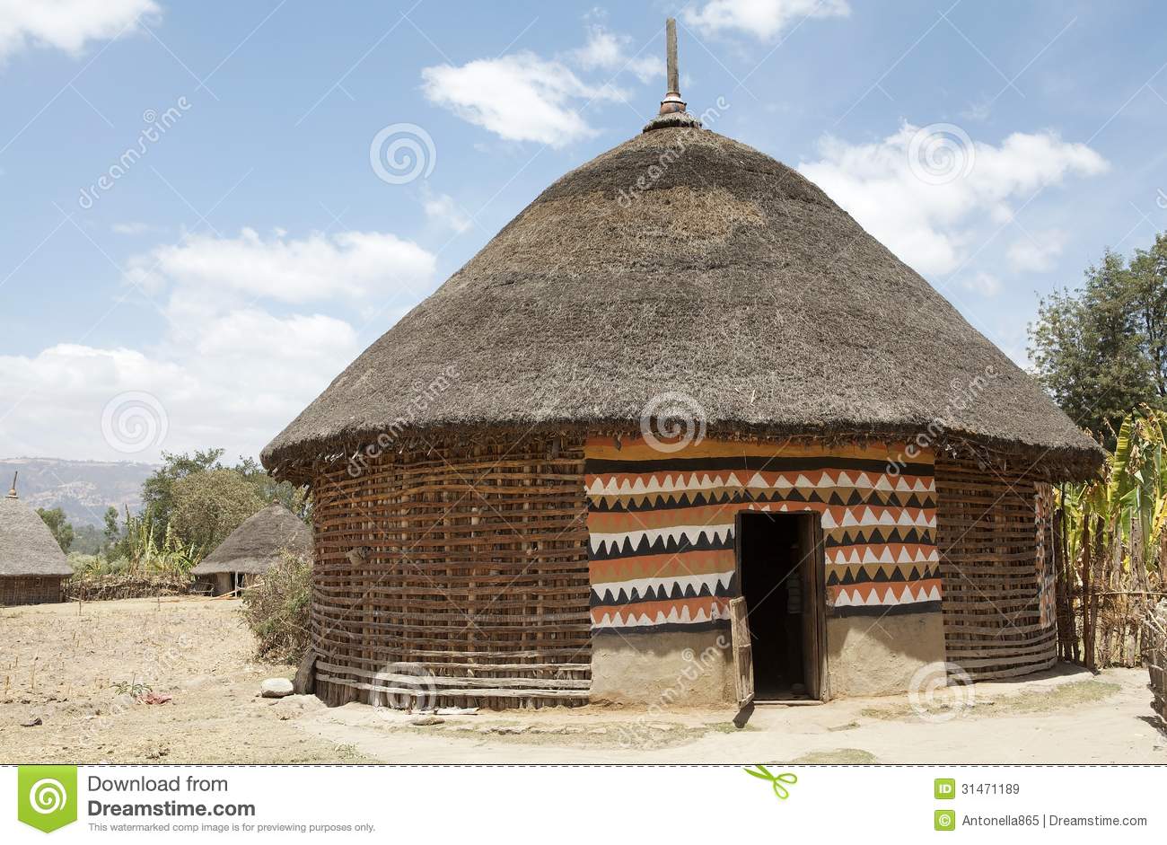 African Hut Clipart African Hut
