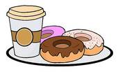 Box Of Donuts Clipart Donuts   Clipart Graphic
