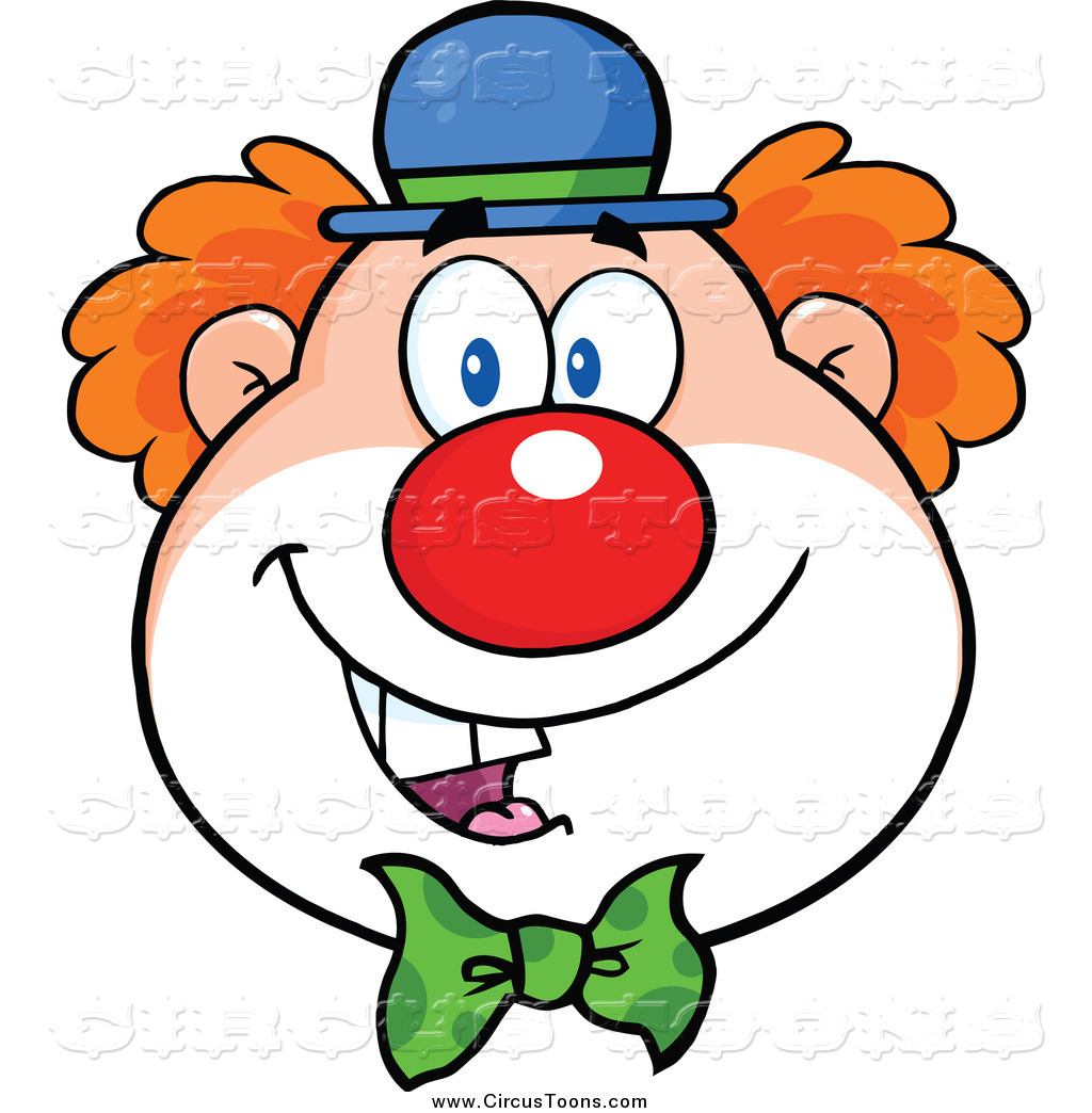 Circus Clipart Of A Happy Clown