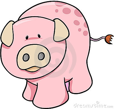 Cute Pigs Clipart