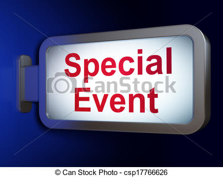 Finance Concept  Special Event On Advertising Billboard Background 3d