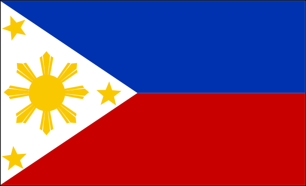 Flag Of The Philippines Clip Art At Clker Com   Vector Clip Art Online