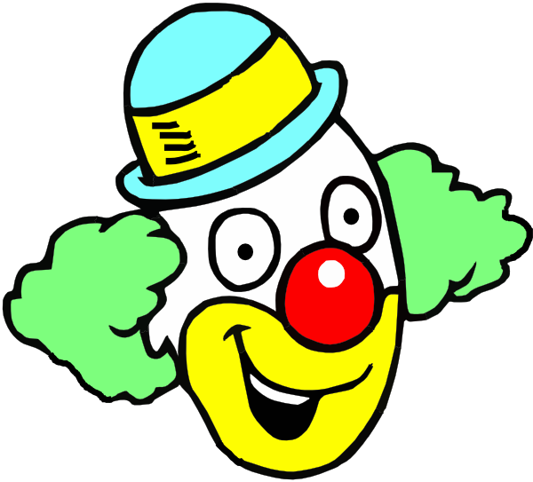 Happy Clown Face Clip Art At Clker Com   Vector Clip Art Online    