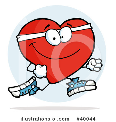 Heart Clipart  40044 By Hit Toon   Royalty Free  Rf  Stock