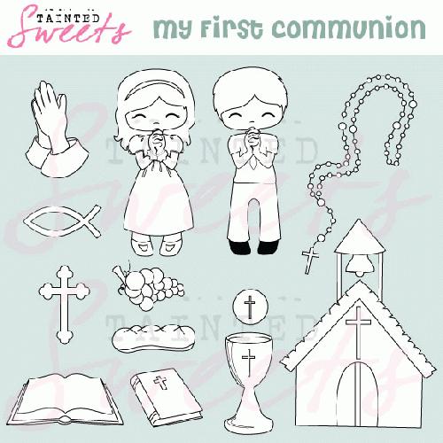 My Grafico  First Communion Clipart