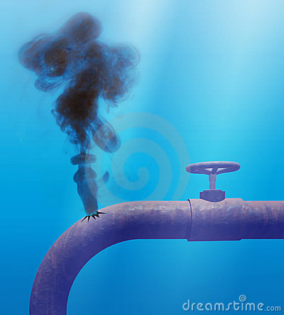 Oil Spill Underwater Stock Photos   Image  15240583