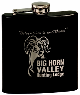 Personalized Laser Engraved Flask  Free Funnel