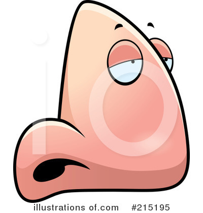 Royalty Free  Rf  Nose Clipart Illustration By Cory Thoman   Stock