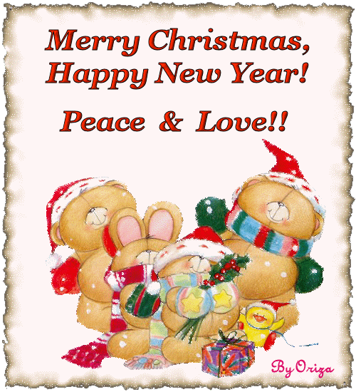 And Happy New Merry Christmas And Happy New Year Clipart I Love You