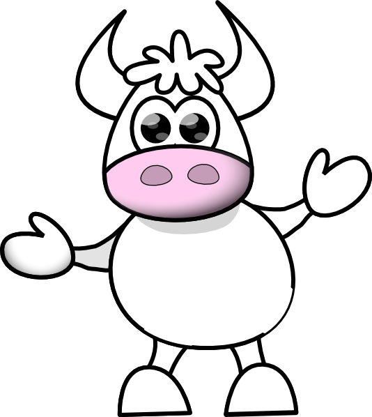 Cow Spots Clipart Without