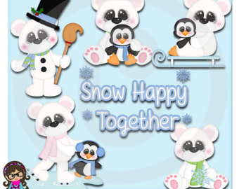 Happy Together Clip Art Clipart Graphics Commercial Use   1 00 Usd