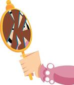 Looking Mirror Clip Art And Stock Illustrations  532 Looking Mirror