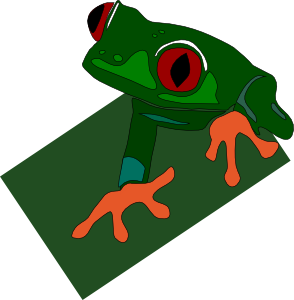 Red Eye Frog Clip Art  Png And Svg 