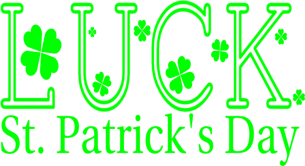 St Patricks Day Lucky Clip Art   Vector Clip Art Online Royalty Free