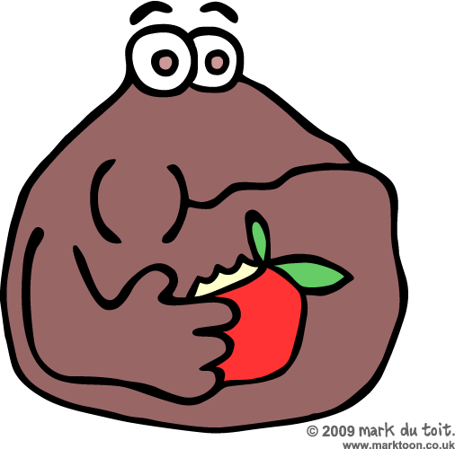Blob Eating An Apple Clipart Gif 19 Mar 2010 09 27 15k