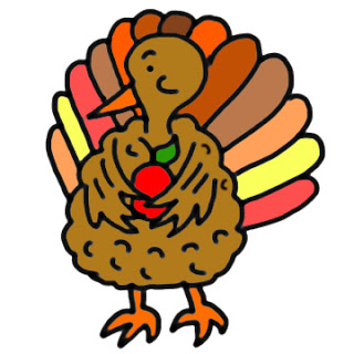 Church House Collection Blog  Free Turkey Eating Apple Clipart