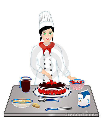 Cooking Woman Chef Royalty Free Stock Photos   Image  11135368