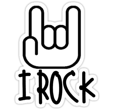 Rock On Hand Symbol   Clipart Best
