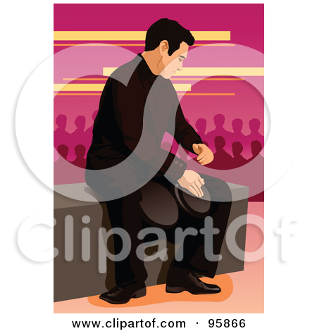 Royalty Free  Rf  Clipart Illustration Of A Bongo Drum Player   5 By