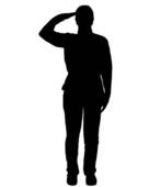 Saluting Soldier Clip Art Http   Www Gograph Com Stock Photo Images
