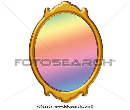 Stock Illustration   Magic Mirror  Fotosearch   Search Eps Clipart