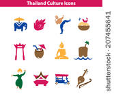 Thai Dancer Clip Art Vector Thai Dancer   86 Graphics   Clipart Me