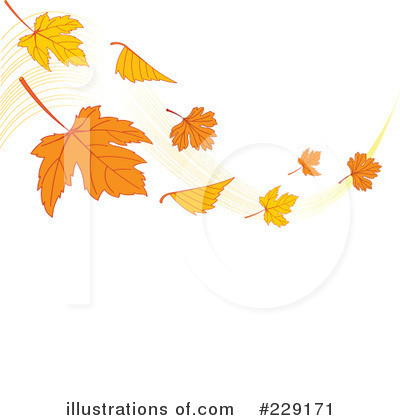 The Fall Autumn Scene Clip Art Royalty Free Clipart Illustration Car