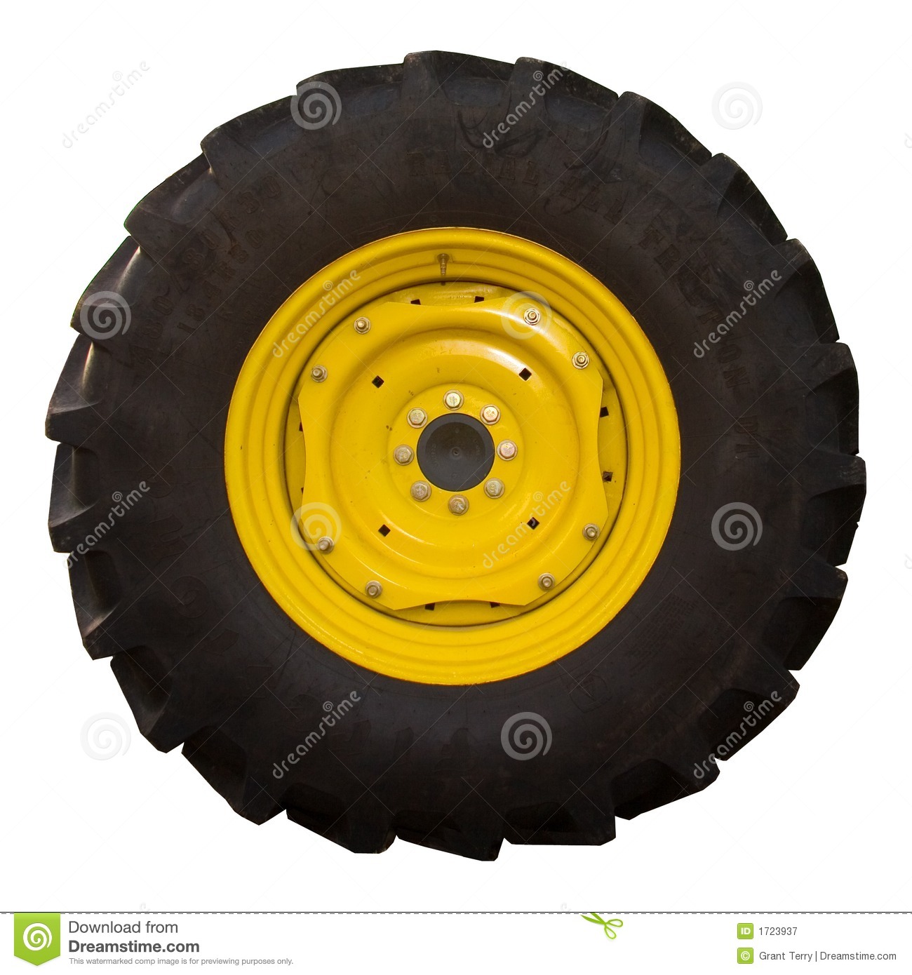 Tractor Tire Royalty Free Stock Photography   Image  1723937