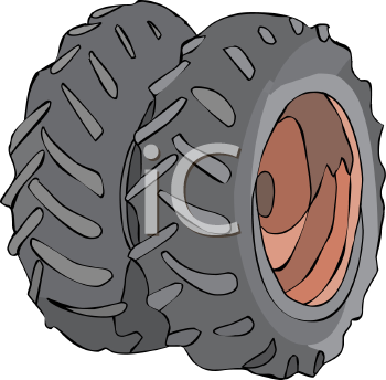 Tractor Tires Tractor Tire Clipart
