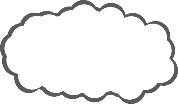 White Cloud Clip Art At Clker Com   Vector Clip Art Online Royalty    