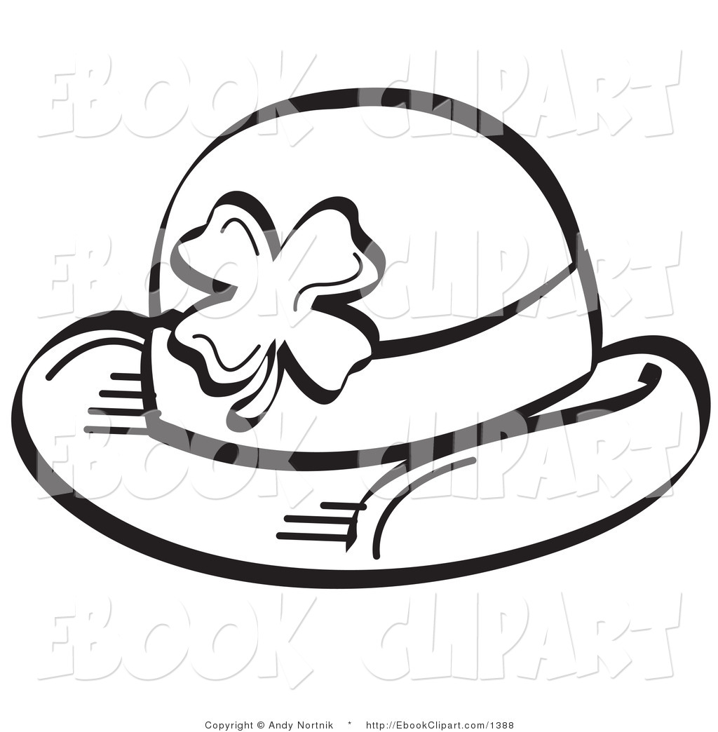 With Hat Clipart Black And