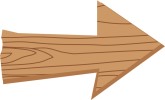 Wooden Arrow Clipart