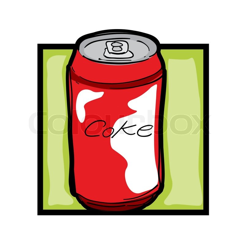 2603977 Classic Clip Art Graphic Icon With Soda Can Jpg