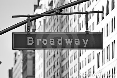 Broadway Sign Editorial Image   Image  18781880