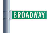 Broadway Sign Graphic Clipart